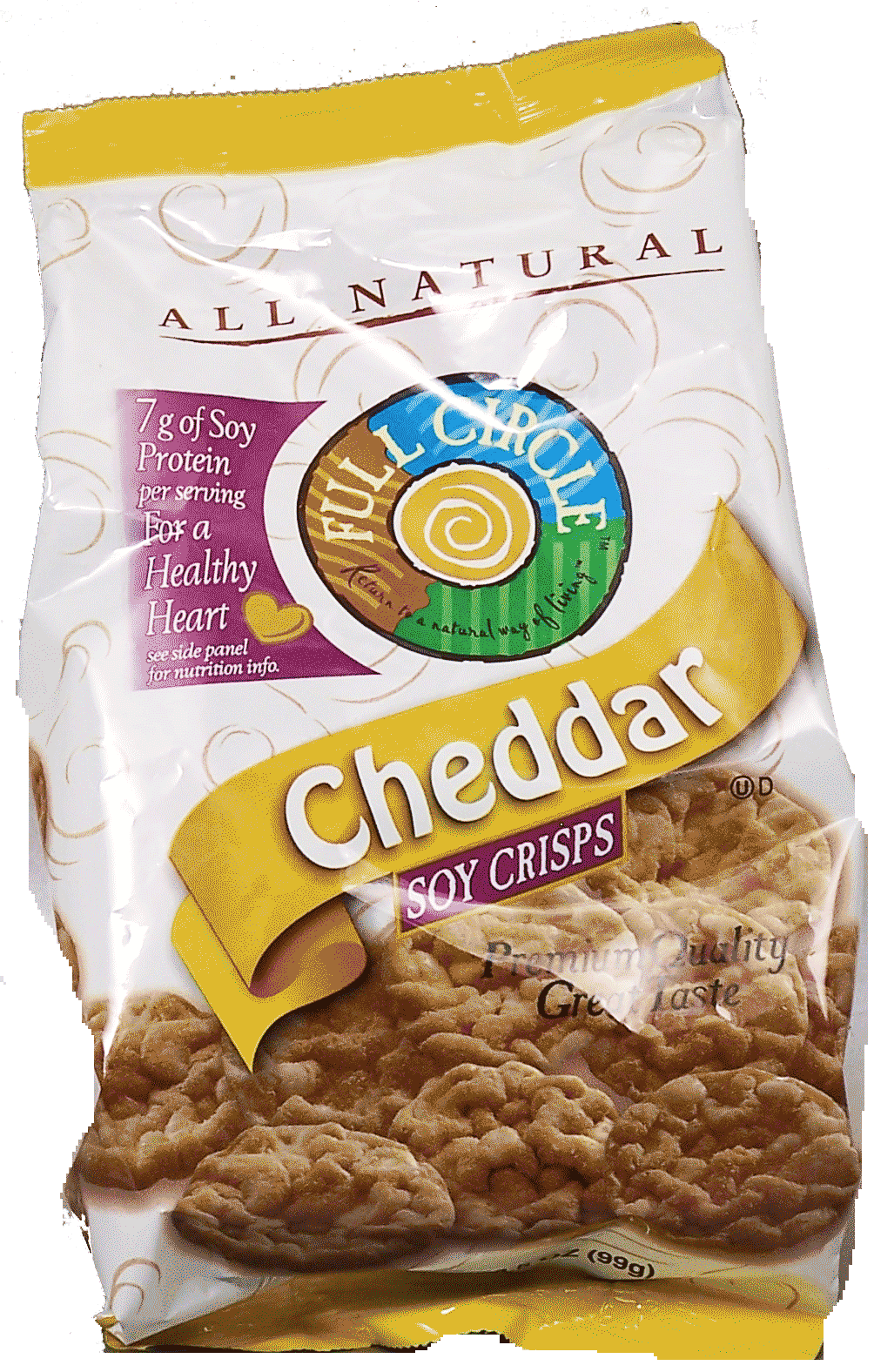 Full Circle&nbsp;&nbsp;cheddar soy crisps Full-Size Picture